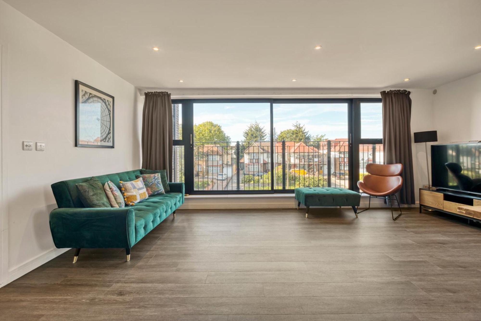 Modern Penthouse In Wembley Londres Exterior foto